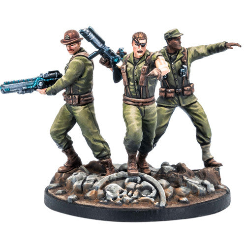 Marvel Crisis Protocol - Nick Fury Sr. & Howling Commandos Character Pack