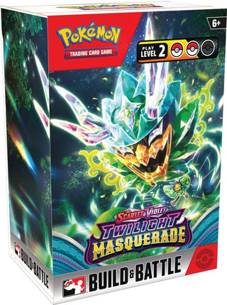 Pokémon TCG - Scarlet & Violet Set 6 - Twilight Masquerade (SV06) - Build and Battle Box