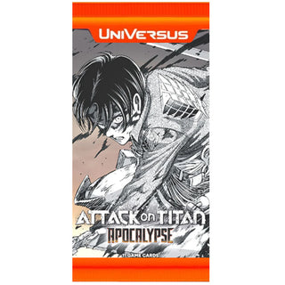 UniVersus CCG - Attack On Titan - Apocalypse Booster Pack