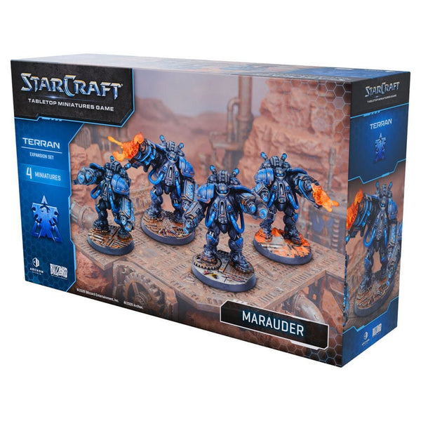 (NOT FOR SALE UNTIL 08/07/2026) StarCraft Tabletop Miniatures Game - Terran Marauder Expansion Set