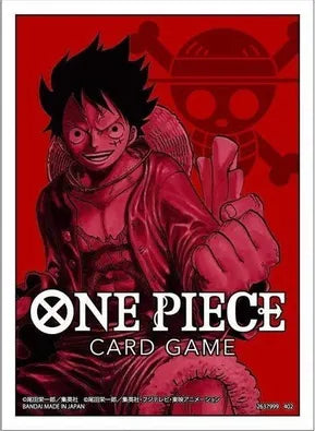 Deck Sleeves - Bandai - One Piece TCG - Official Sleeves 2 - Monkey.D.Luffy (70 ct.)