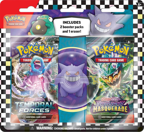 Pokémon TCG - Back to School Eraser Blister 2024 - Gengar