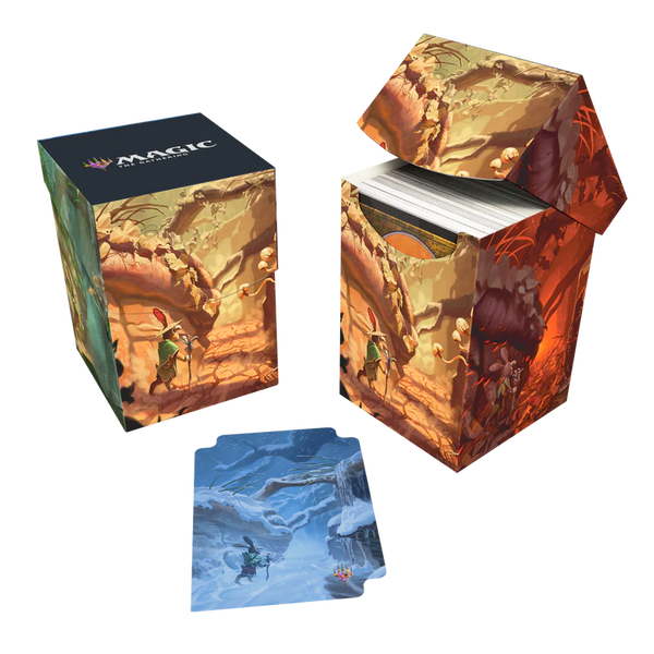 Deck Box - Ultra Pro - Pro-100+ - Magic: The Gathering - Bloomburrow - Forest