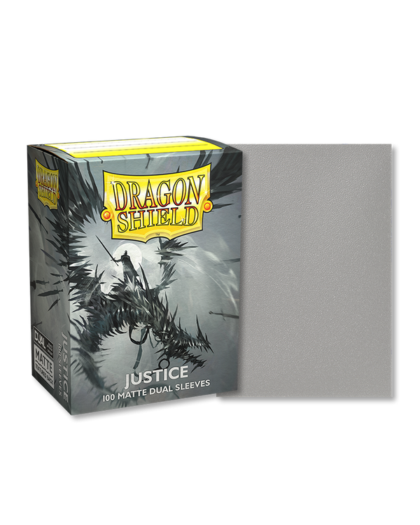 Deck Sleeves - Dragon Shield - Matte Dual - Justice (100 ct.)