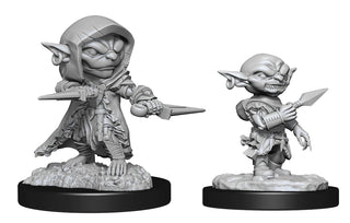 Pathfinder Deep Cuts - Unpainted Miniatures - Male Goblin Rogue