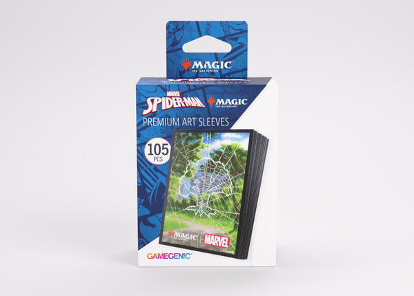 Deck Sleeves - Gamegenic - Premium Art Sleeve - Magic: The Gathering - Marvel's Spider-Man - Forest (105.ct)