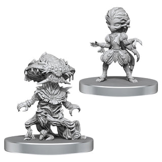 D&D - Nolzur's Marvelous Unpainted Miniatures - Fungus Leshy and Seaweed Leshy