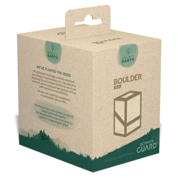 Deck Box - Ultimate Guard - Boulder Deck Case 133+ - Return to Earth - Natural