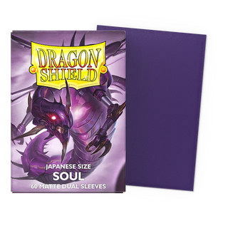 Deck Sleeves (Small) - Dragon Shield - Japanese - Matte Dual - Soul (60 ct.)