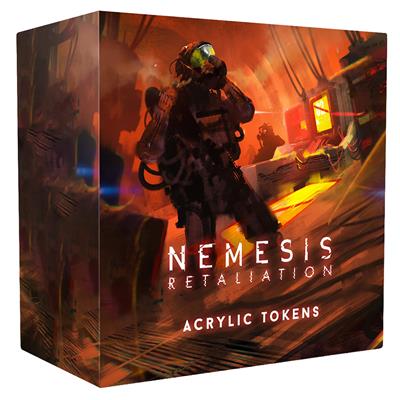 (NOT FOR SALE UNTIL 08/21/2026) Nemesis: Retaliation - Core Box Acrylic Tokens Expansion Set