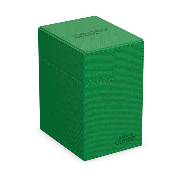 Deck Box - Ultimate Guard - Flip 'n' Tray 133+ - Xenoskin - Monocolor Green