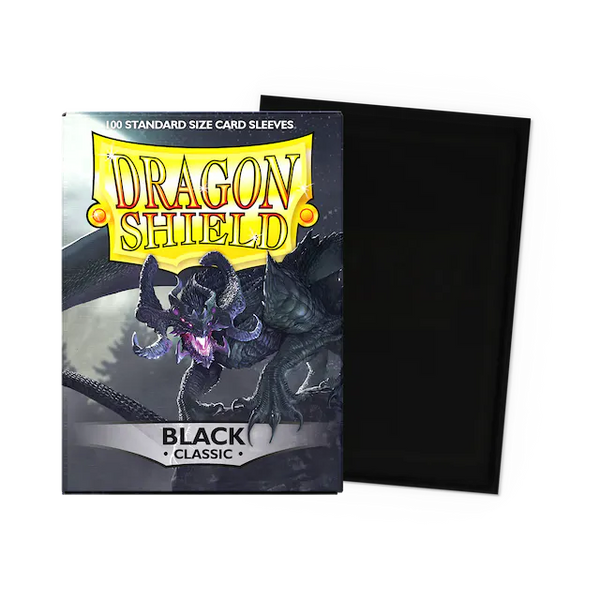 Deck Sleeves - Dragon Shield - Classic - Black (100 ct.)