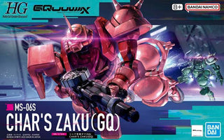 Bandai Hobby - GQuuuuuX - HG Char's Zaku (GQ) 1/144 Scale Model Kit