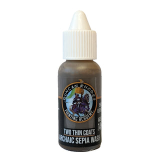 Painting - Two Thin Coats - Archaic Sepia Wash (15 ml.)