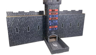 Dice Tower - Role 4 Initiative - Dark Castle Keep with DM Screen Walls