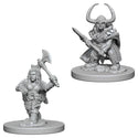 D&D - Nolzur's Marvelous Unpainted Miniatures - Dwarf Female Barbarian