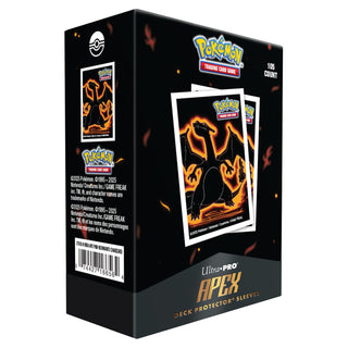 (NOT FOR SALE UNTIL 12/31/25) Deck Sleeves - Ultra Pro - Apex - Pokémon - Neon Kanto - Charizard (105 ct.)