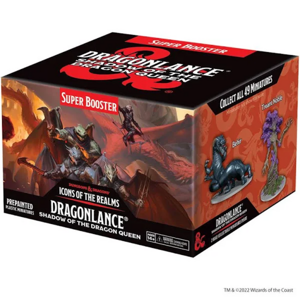 D&D - Icons of the Realms - Dragonlance: Shadow of the Dragon Queen Super Booster Pack