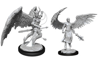 D&D - Nolzur's Marvelous Unpainted Miniatures - Deva & Erinyes