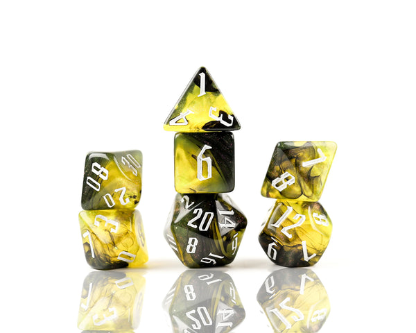 Dice - Sirius - Polyhedral RPG Set (8 ct.) - 16mm - Poison Nebula