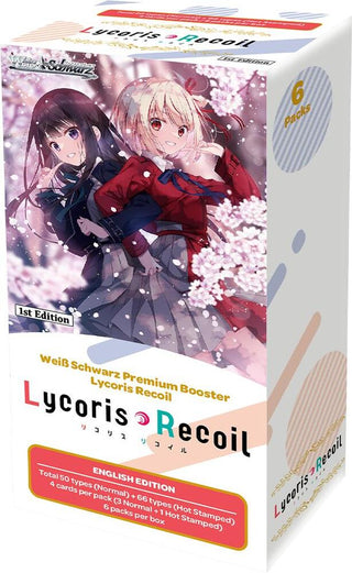 Weiss Schwarz TCG - Lycoris Recoil Premium Booster Display Box