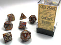 Dice - Chessex - Polyhedral Set (7 ct.) - 16mm - Lustrous - Gold/Silver