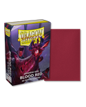 Deck Sleeves (Small) - Dragon Shield - Japanese - Matte - Blood Red (60 ct.)