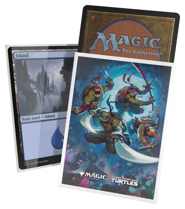 Deck Sleeves - Ultimate Guard - Art Sleeve - MtG - TMNT - Heroes in a Half Shell (100 ct.)