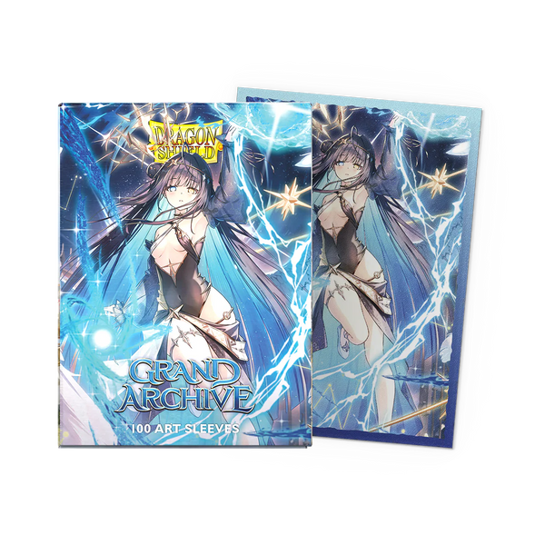 Deck Sleeves - Dragon Shield - Dual Art - Matte - Grand Archive - Raziel Archangel of Libra (100 ct.)