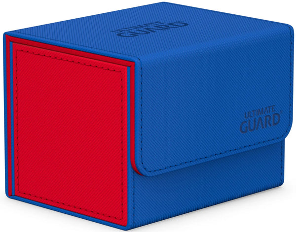 Deck Box - Ultimate Guard - Sidewinder 100+ - Xenoskin - Synergy Blue/Red