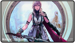 Playmat (Holofoil) - Ultra Pro - Magic: The Gathering - Final Fantasy - Black Stitched - Lightning, Army of One