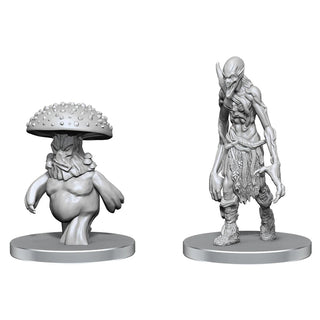 Pathfinder Battles Deep Cuts - Unpainted Miniatures - Myceloid & Grimstalker