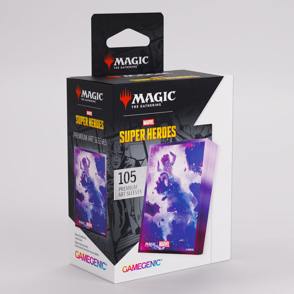 Deck Sleeves - Gamegenic - Premium Art Sleeve - MtG - Marvel Super Heroes - Galactus Token (105 ct.)