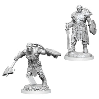 D&D - Nolzur's Marvelous Unpainted Miniatures - Earth Genasi Male Fighter