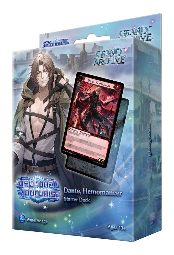 (NOT FOR SALE UNTIL 08/21/2026) Grand Archive TCG - Dante, Hemomancer Starter Deck