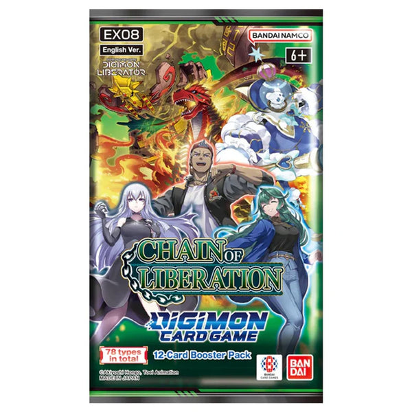 Digimon Card Game - Chains of Liberation (EX08) Booster Pack