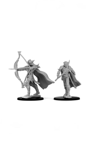 Pathfinder Deep Cuts Unpainted Miniatures - Elf Male Fighter