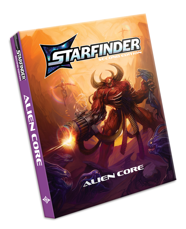 Starfinder 2E (Second Edition) RPG - Alien Core - Pocket Edition