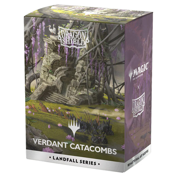 Deck Sleeves - Dragon Shield - Art - Matte Dual - Landfall Series - Verdant Catacomb (100 Ct.)