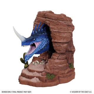 D&D - Bookends - Prepainted Model/Statue - Blue Dragon