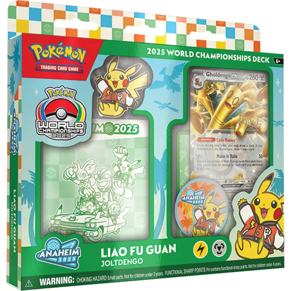 Pokémon TCG - 2025 World Championships Deck - Liao Fu Guan (Joltdengo)