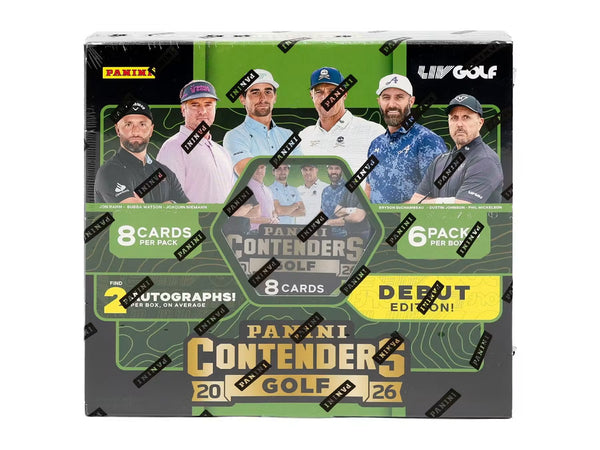 2026 Panini Contenders LIV Golf Hobby Box