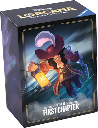 Deck Box - Ravensburger - 80 Card Deck Box - Disney Lorcana TCG - The First Chapter A - Captain Hook
