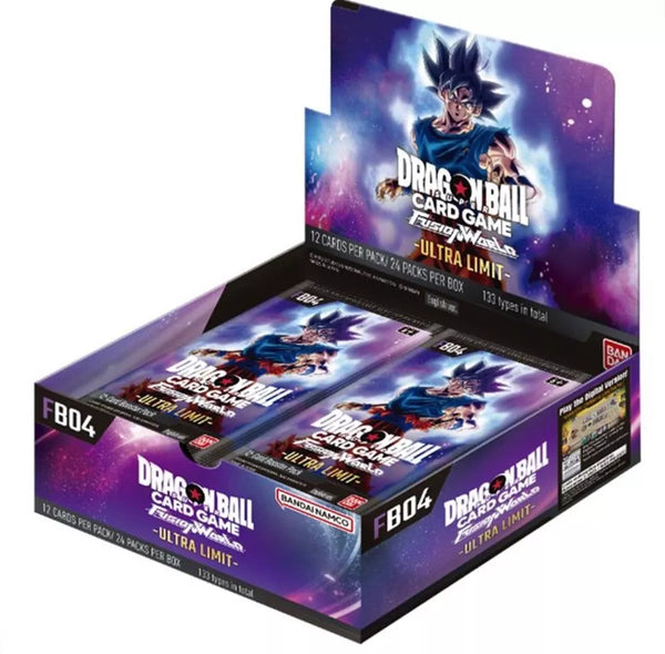 Dragon Ball Super Card Game - Fusion World - Ultra Limit (FB04) Booster Display Box