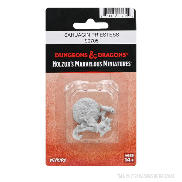 D&D - Nolzur's Marvelous Unpainted Miniatures -  Sahuagin Priestess