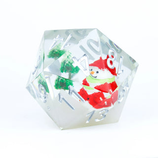 Dice - Sirius - 20-Sided (1 ct.) - 54mm - Scenic - Snowman