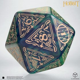 Dice - Q-Workshop - The Hobbit - Jumbo Spindown D20 - Tideborn