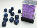 Dice - Chessex - D6 Set (36 ct.) - 12mm - Speckled - Cobalt