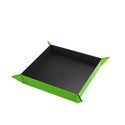 Dice Tray - Gamegenic - Magnetic Square - Black/Green