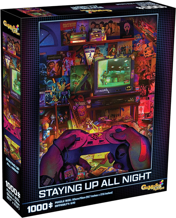 Staying Up All Night - Jigsaw Puzzle (1000 Pcs.)